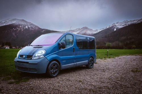 Das muss Vanlife sein! Endlich freistehen!